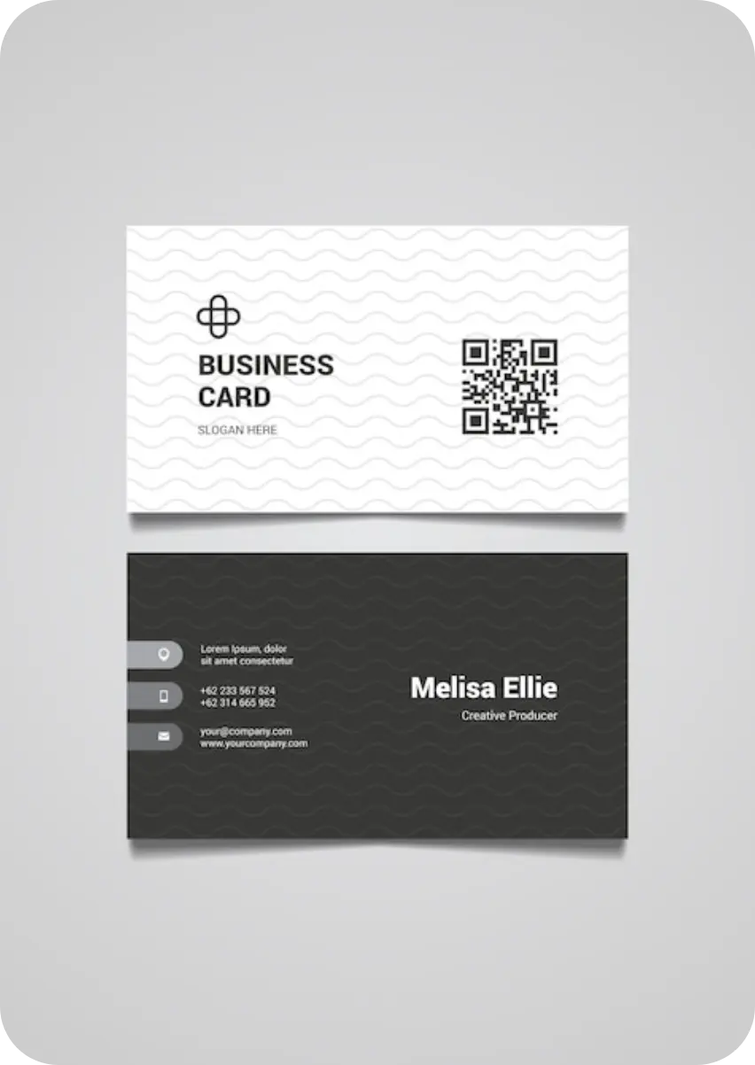 Custom QR code cards