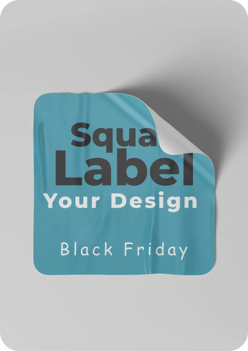Ultra Premium Gloss Custom Printed Sticker Labels – Personalized Logo & Branding 3 thumbnail image