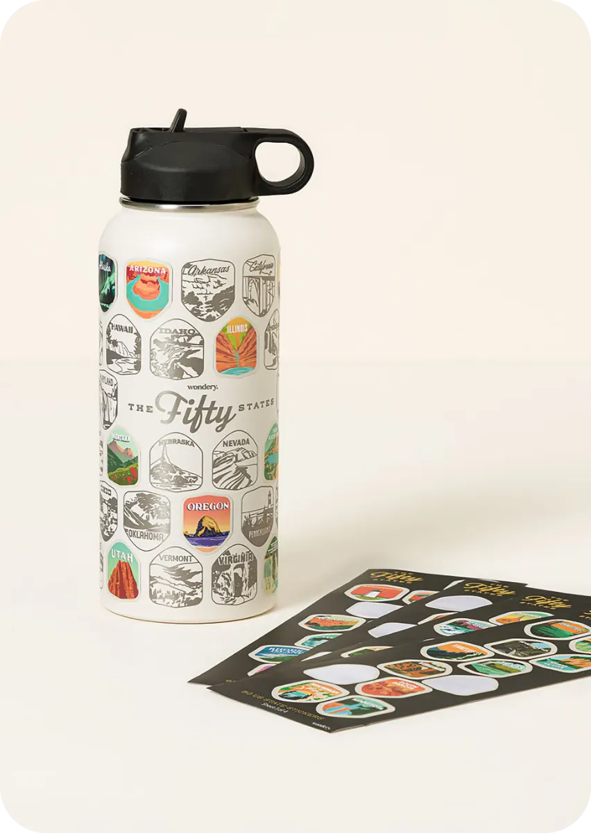 Wholesale Custom Water Bottle Stickers – Durable & Waterproof